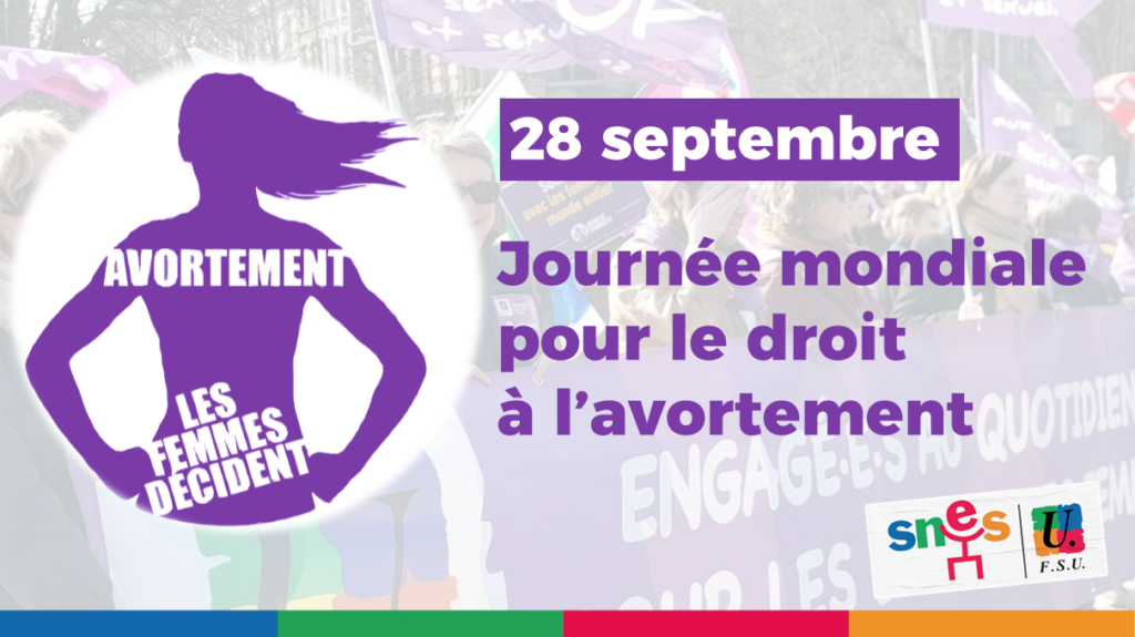 28 septembre : journée mondiale pour le droit à l'avortement