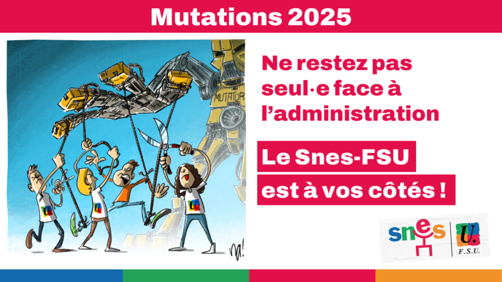 Mutations 2025 Mouvement interacadémique