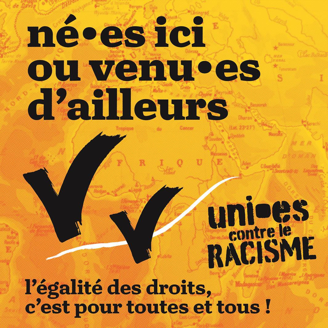 22 mars marchons contre le racisme